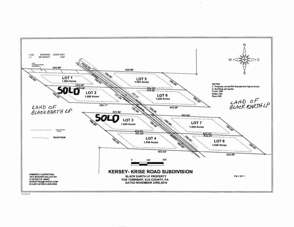 KERSEY-KRISE ROAD- BEAUTIFUL 1 ACRE BUILDING PARCELS WITH PUBLIC WATER/SEWER