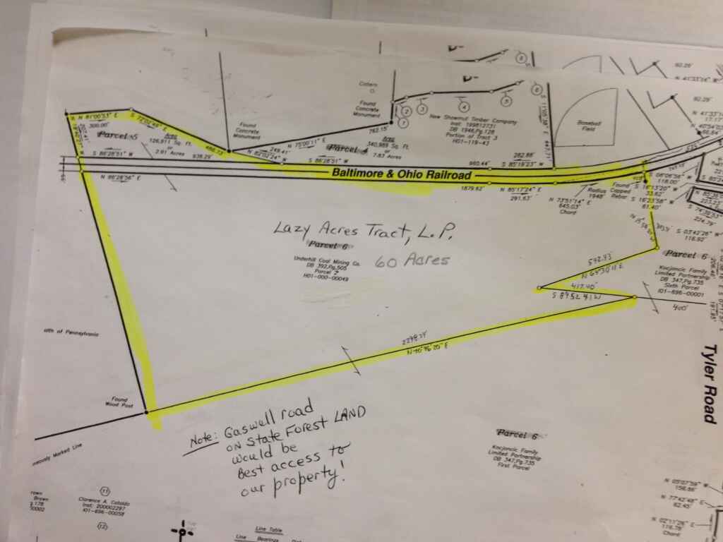 AVAILABLE NOW! OWNER WILL FINANCE – BEAUTIFUL 59.65 ACRES IN TYLER – HUSTON TOWNSHIP, CLEARFIELD COUNTY