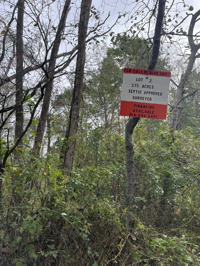 Beautiful 3.75 Acres building lots with septic approval (Clearfield County, Ferguson Township)